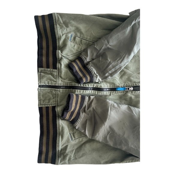 Pre loved Dragon Bomber Jacket | Khaki | Men’s Large Bomber Jacket | Cosplay L - Picture 9 of 10